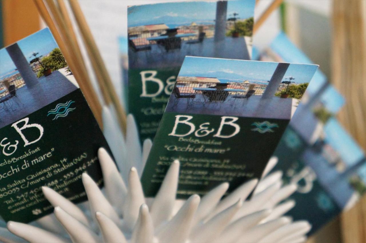 B&B Occhi Di Mare กาสเตลลัมมาเร ดิ สตาเบีย ภายนอก รูปภาพ