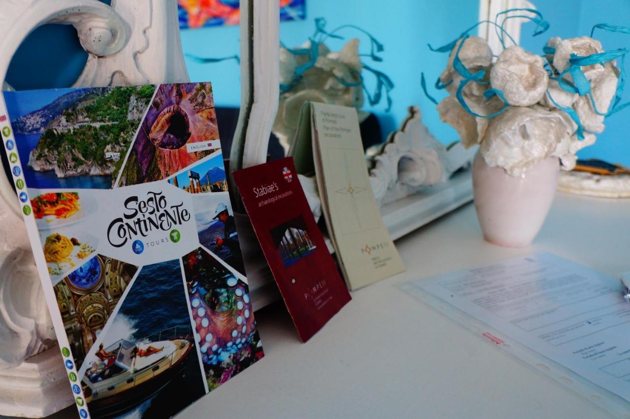 B&B Occhi Di Mare กาสเตลลัมมาเร ดิ สตาเบีย ภายนอก รูปภาพ